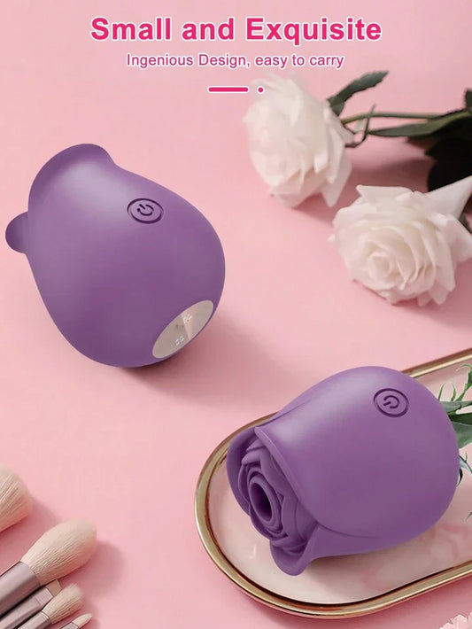 Rose whisper Sensual Sucking Vibrator