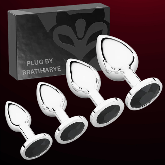 Premium Aluminum Alloy Circle Butt Plug unisex
