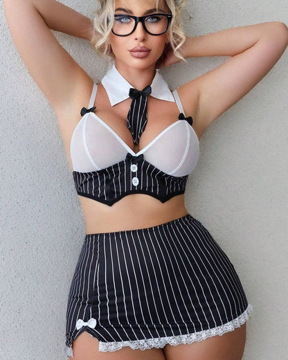 Boardroom Baddie Roleplay Lingerie Set