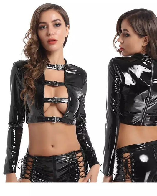 Certified Baddie Energy Two Piece Fetish Lingerie