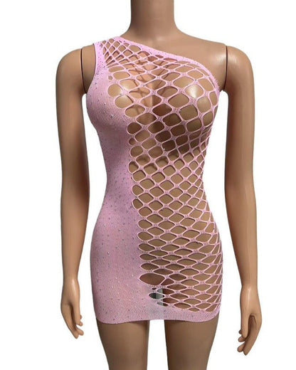 Dazzling Desire Asymmetrical Lingerie