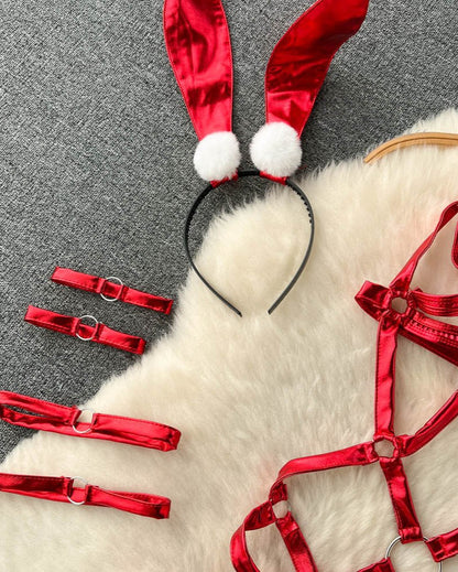Flirt Game Strong Pu Lingerie