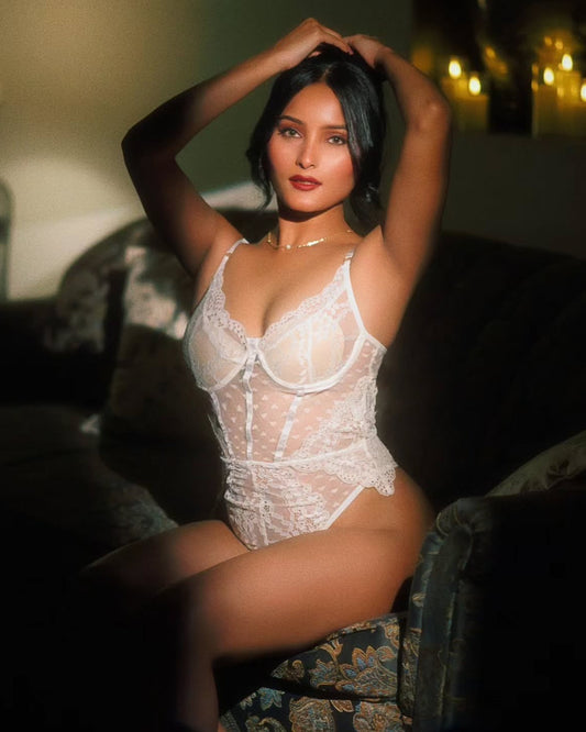 Ethereal Embrace Babydoll Lingerie