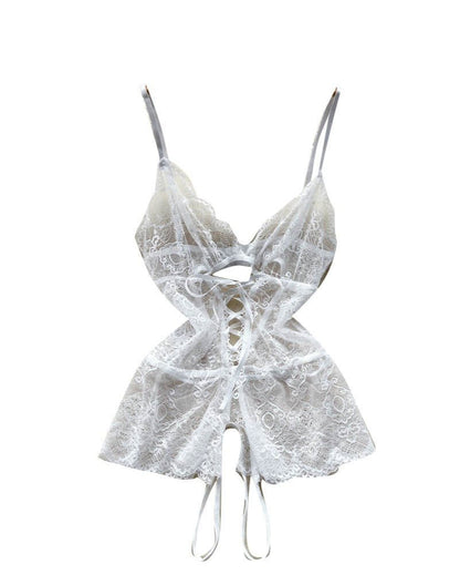 Black Rose Lace Intimate LIngerie