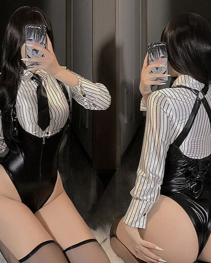 HR Can’t Handle Her Babe Roleplay Bodysuit Lingerie