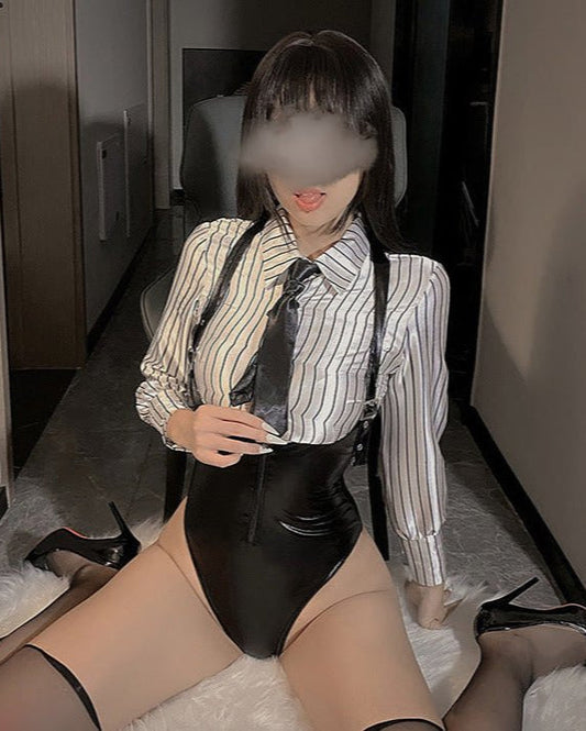 HR Can’t Handle Her Babe Roleplay Bodysuit Lingerie
