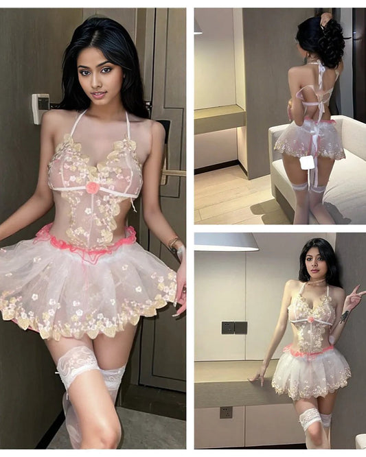 Dainty Delight Floral Nightwear Lingerie