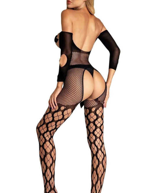 Love Unfiltered Off-Shoulder Bodystocking
