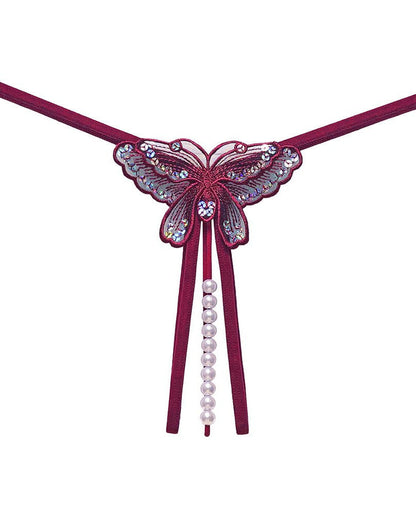 Jeweled Butterfly Desire Panty Lingerie