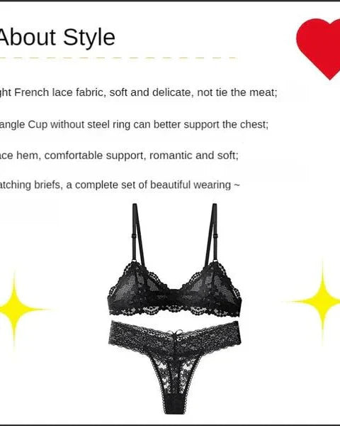 Straight to the Point Lingerie Set