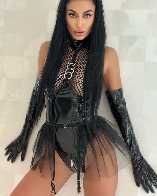 No Safe Word Needed Built-In Bra Bondage Lingerie
