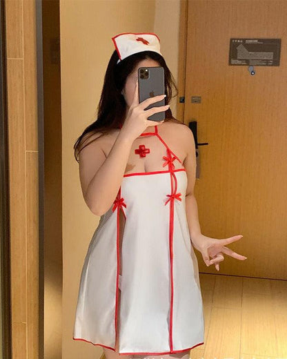 Critical Care Plus Size Nurse Roleplay Lingerie