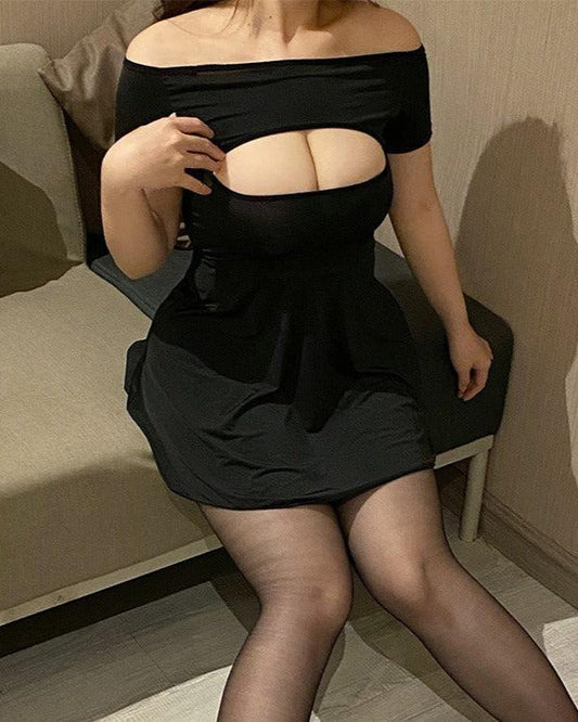 Obsidian Allure Dress Roleplay Plus Size Lingerie