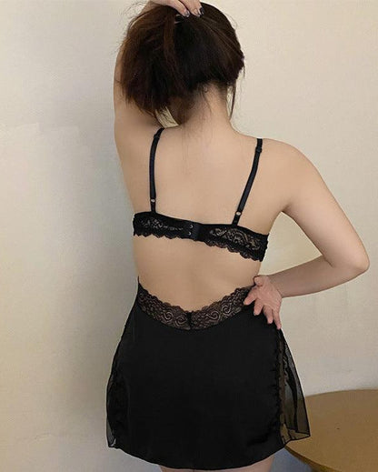 The Soft Seduction Satin & Lace Elegance Plus Size Lingerie