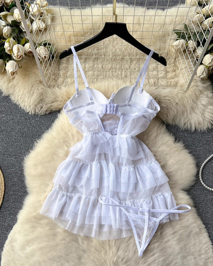 Old Hollywood Allure Two Piece Lingerie Set