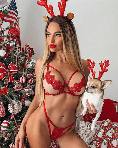 Keep Him Wanting More Two Piece Lingerie