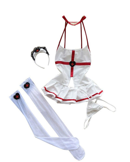 Doctor’s Orders Four Piece Lingerie Set