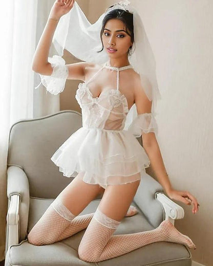 Forever Yours Babydoll Lingerie Set