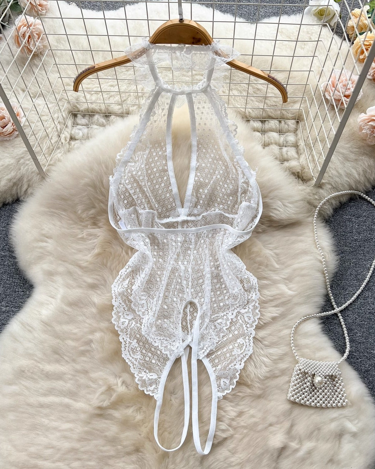 Polka Dot Passion One Piece Lingerie