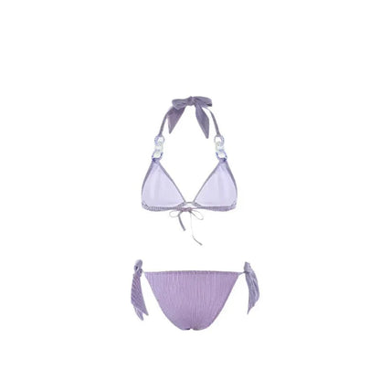 Two Piece Bikini Set With embellished Rings By