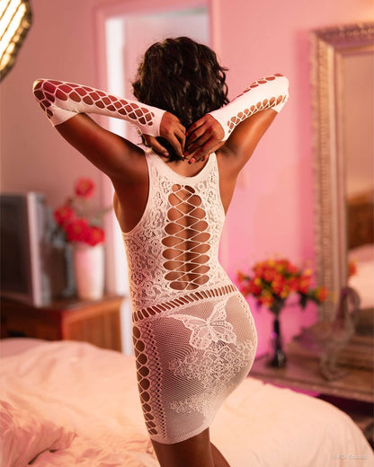Venom Kiss Body Stocking Lingerie