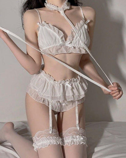 Dollhouse Romance Lace Lingerie Set